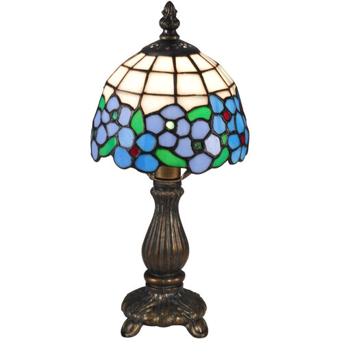 Evelyn 13 inch 60.00 watt Antique Brass Table Lamp Portable Light