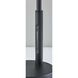 Elmore 16.5 inch 8 watt Black and Walnut Wood LED Desk Lamp Portable Light, with Smart Switch