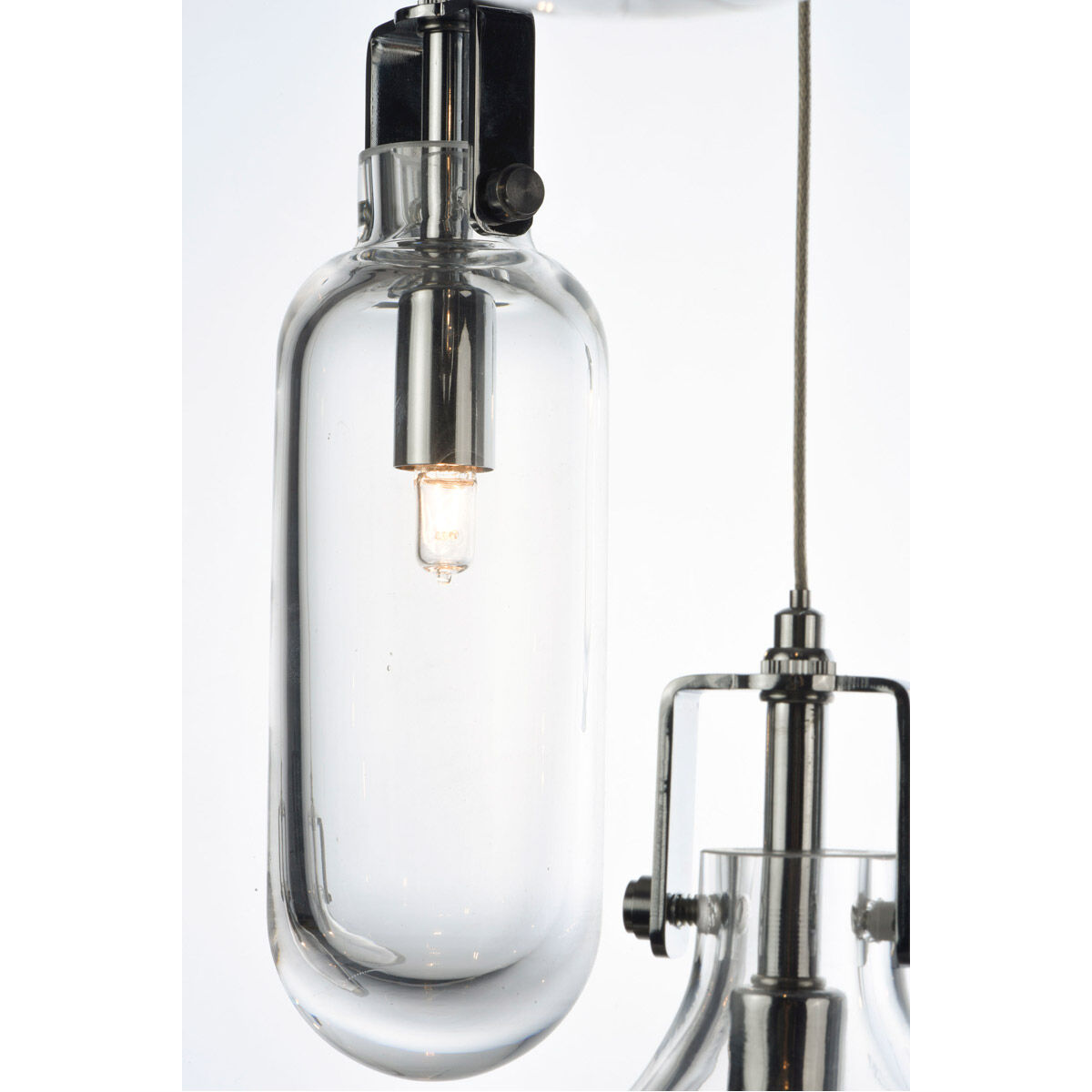 Kem 1 Light 2.75 inch Polished Chrome Single Pendant Ceiling Light