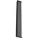 Dulton LED 42.25 inch Matte Black Outdoor Wall Sconce