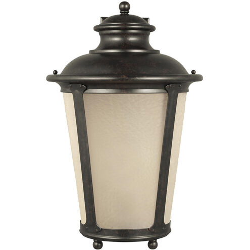 Cape May 1 Light 20.25 inch Burled Iron Outdoor Wall Lantern, Extra Large