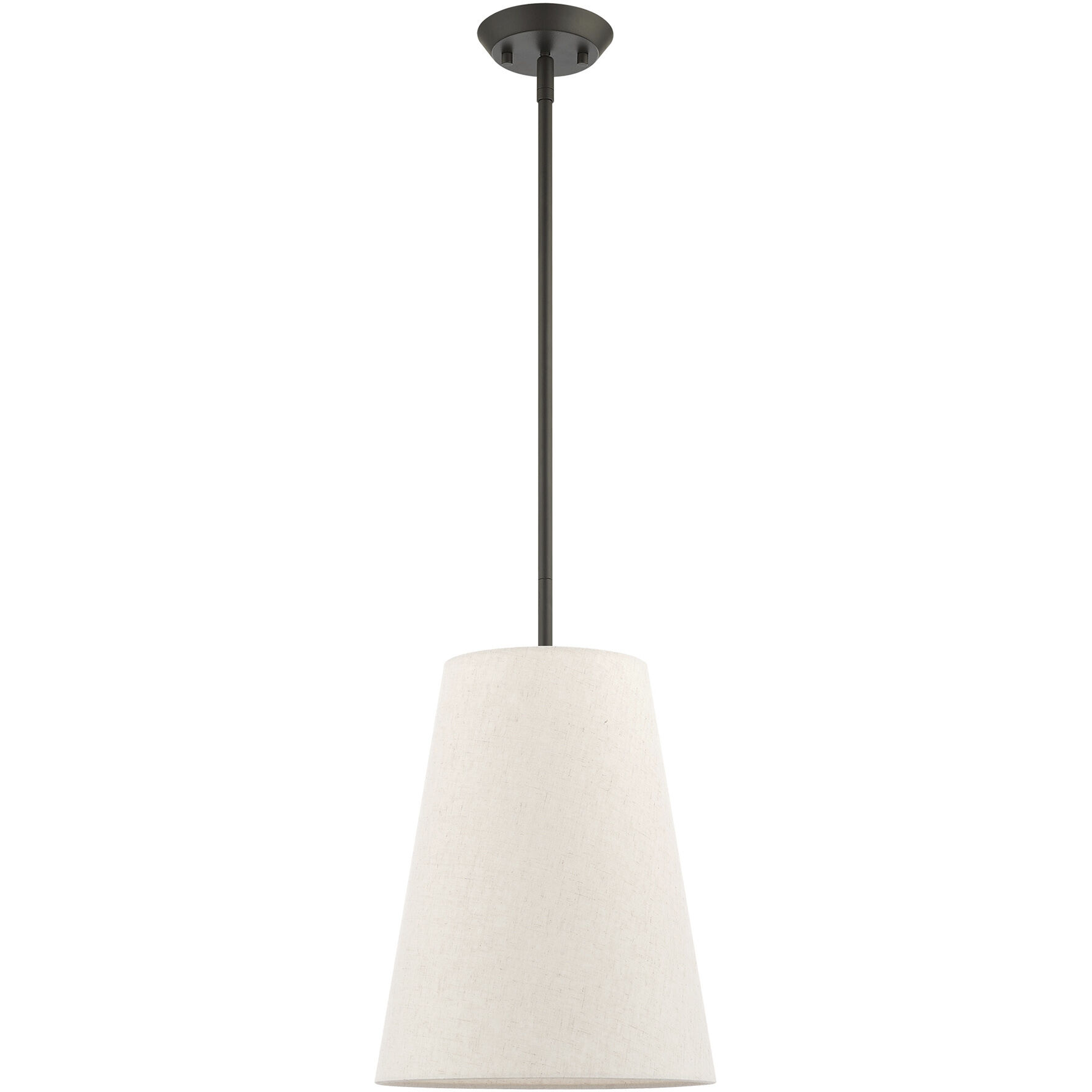 Prato 1 Light 11 inch Bronze Pendant Ceiling Light