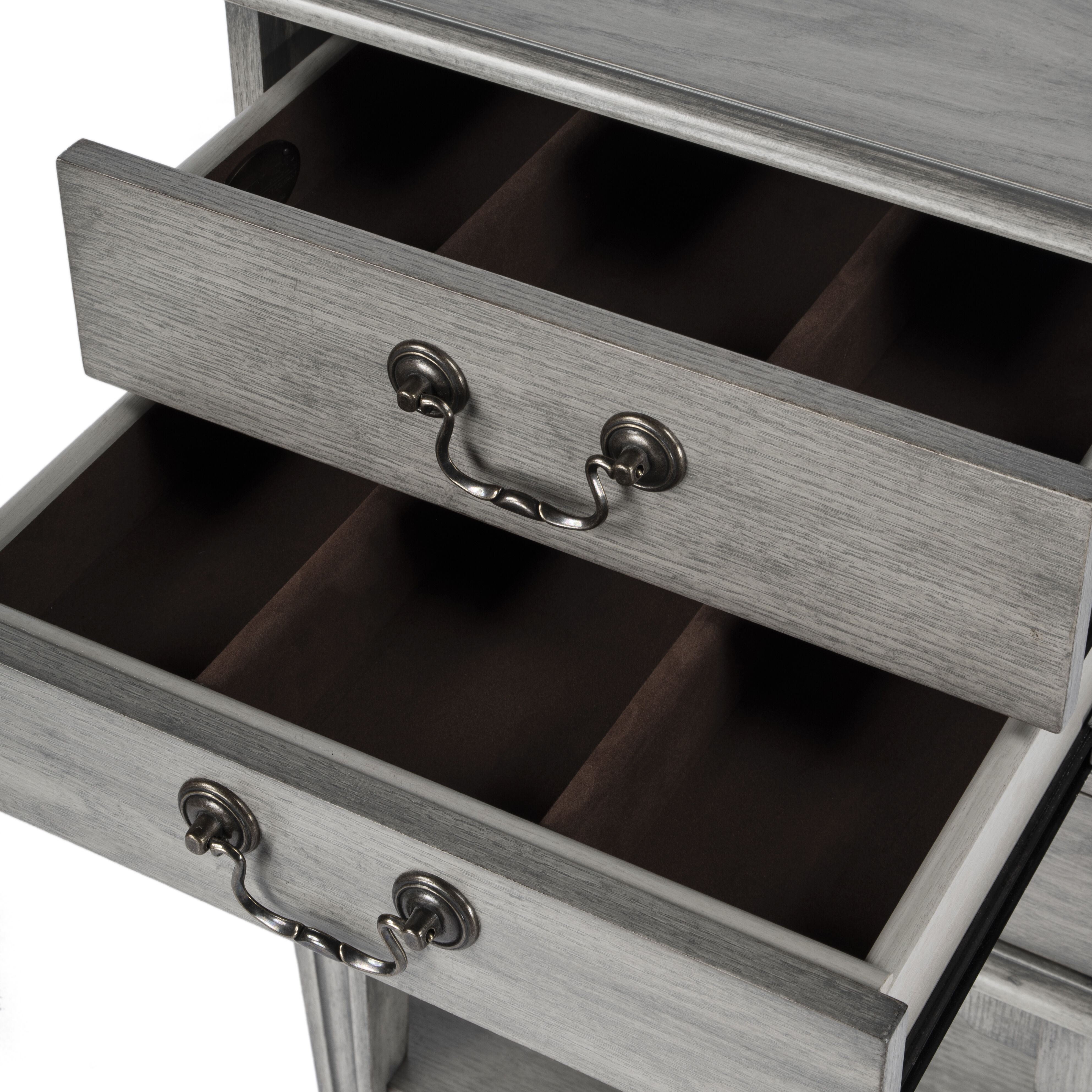 Hardwick 4-Drawer Chest in Gray
