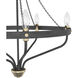 Merlin 5 Light 20 inch Noble Bronze Chandelier Ceiling Light