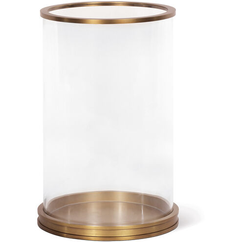 Adria 16.25 X 9.75 inch Hurricane in Natural Brass, Large