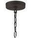 Monaca 3 Light 16 inch Charcoal with Satin Nickel Pendant Ceiling Light