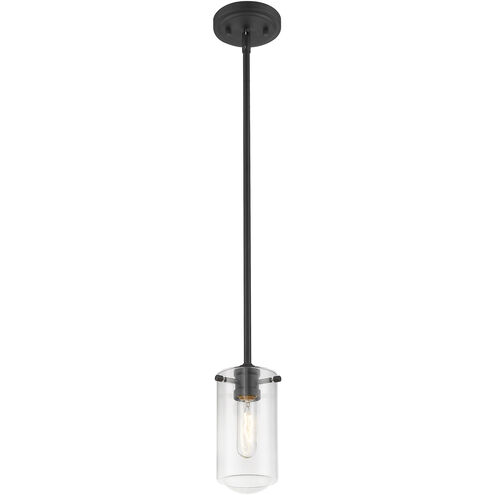 Delaney 1 Light 4 inch Matte Black Pendant Ceiling Light
