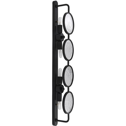 Ordo 4 Light 5.5 inch Matte Black Sconce Wall Light