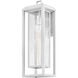 Coastal Elements Estate Series Republic 1 Light 27 inch Textured White Outdoor Wall Mount