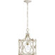 Laurent 1 Light 9 inch Antique Ivory Pendant Ceiling Light