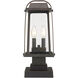 Millworks 2 Light 7.75 inch Post Light & Accessory