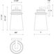 Alora Mood Quincy 1 Light 11.25 inch Textured Black Outdoor Wall Light