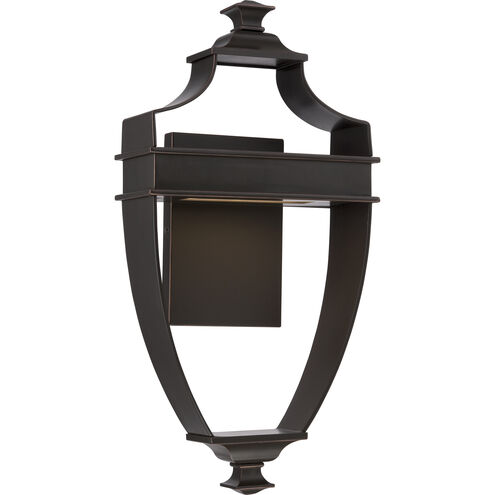 Cooper LED 18 inch Mahogany Bronze Outdoor Wall Light