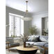 Coastlyn 6 Light 28 inch Legacy Brass Pendant Ceiling Light