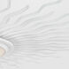 Suzanne Kasler Re LED 38.25 inch Matte White Semi-Flush Mount Ceiling Light