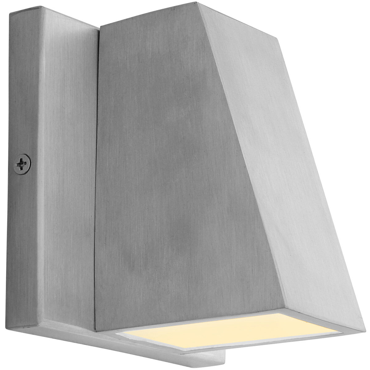 Titan LED 5 inch Brushed Aluminum Outdoor Wall Sconce