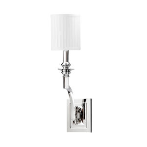Mercer 1 Light 5 inch Polished Nickel Wall Sconce Wall Light