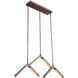 Bejamin LED 5.5 inch Patina Aged Brass Mini Pendant Ceiling Light