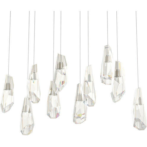 Luma 10 Light 44.5 inch Modern Brass Pendant Ceiling Light, Large