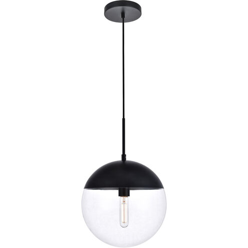 Oyster Bay 1 Light 12 inch Black Pendant Ceiling Light