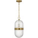 Alexa Hampton Lucinda 1 Light 8 inch Burnished Brass Pendant Ceiling Light