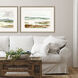 Landscapes Collection Green Framed Art