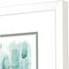Water Whispers Blue and Multi and Turquoise and Teal Framed Art