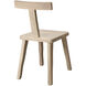 Parlor White Bleach Chair