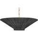 Delia 4 Light 23.5 inch Lacquered Brass Convertible Chandelier Ceiling Light