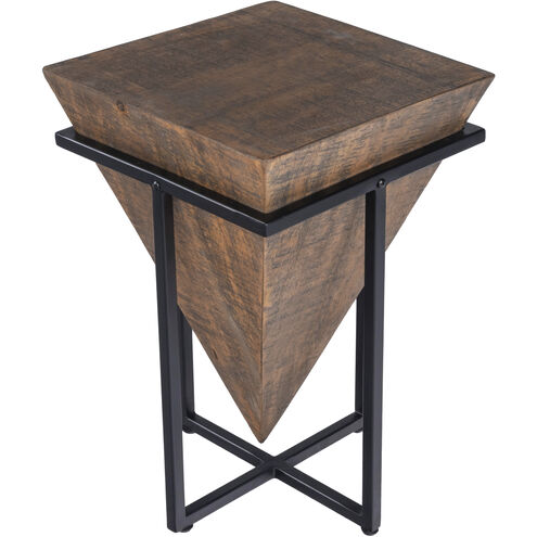 Gulnaria Wood & Metal End or Side Table