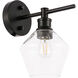 Gene 1 Light 6 inch Black Wall sconce Wall Light