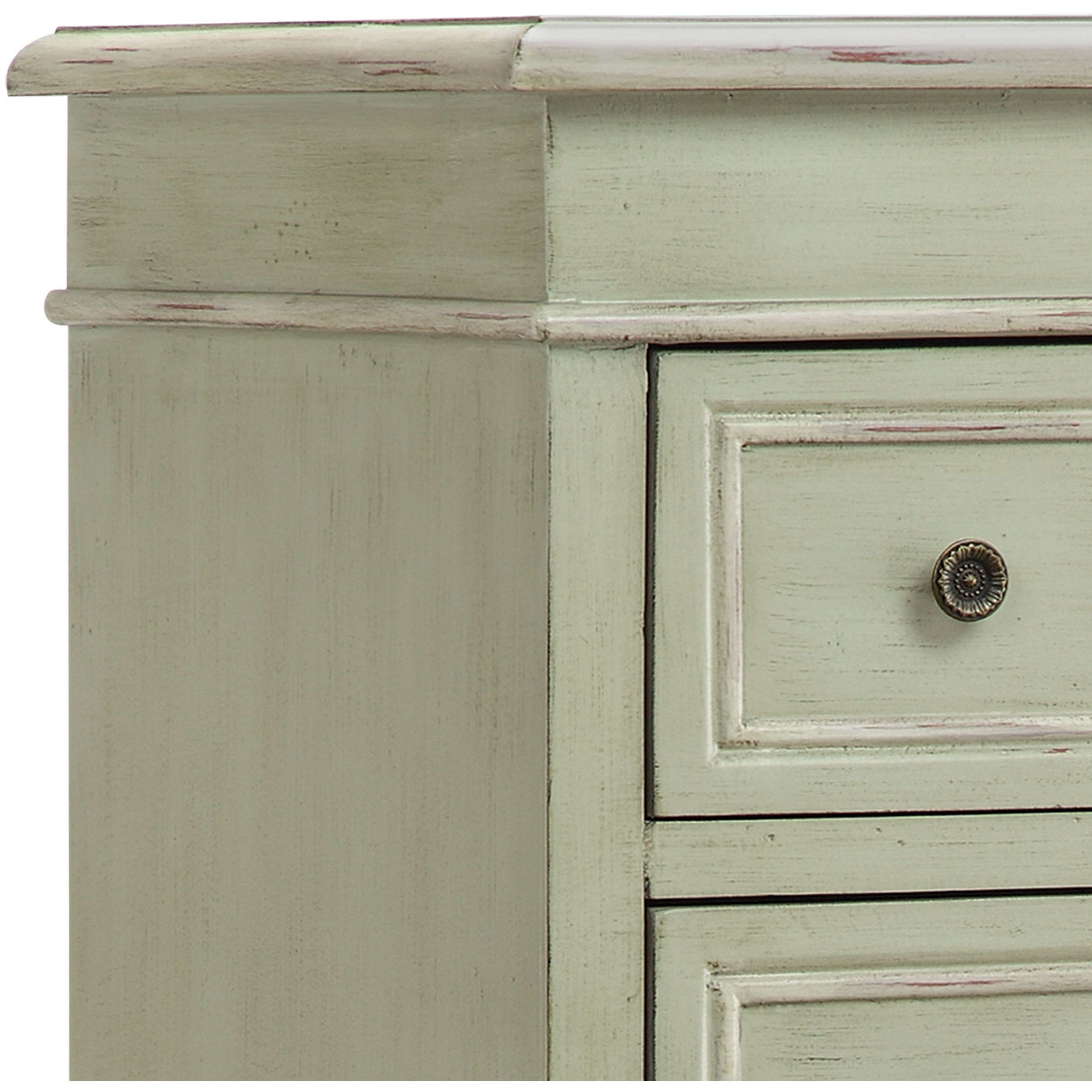 Chesapeake Antique Green with Dark Bronze Cabinet