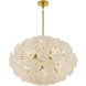 Audrey Pendant Ceiling Light in Brushed Gold