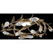 Signature Secret Garden LED 26 inch French Gold Flush Mount Ceiling Light