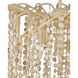 Kealia 7 Light 24.5 inch Coco Cream Chandelier Ceiling Light, Medium