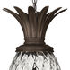 Plantation 4 Light 12.5 inch Copper Bronze Indoor Foyer Pendant Ceiling Light