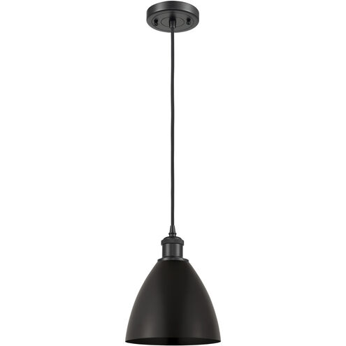 Ballston Dome LED 7.5 inch Matte Black Mini Pendant Ceiling Light
