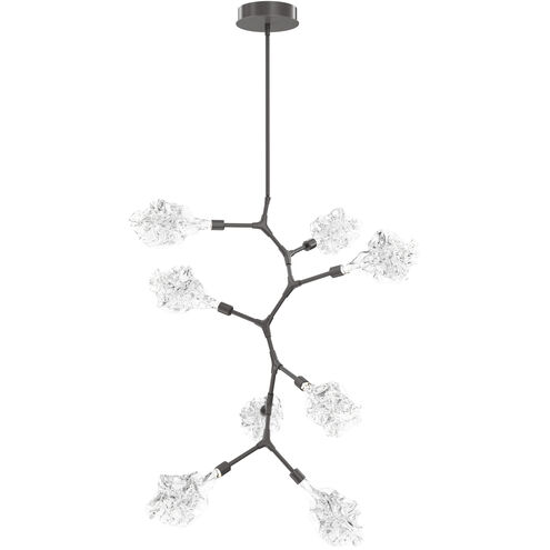 Blossom LED 31.7 inch Graphite Chandelier Ceiling Light, Modern Vine
