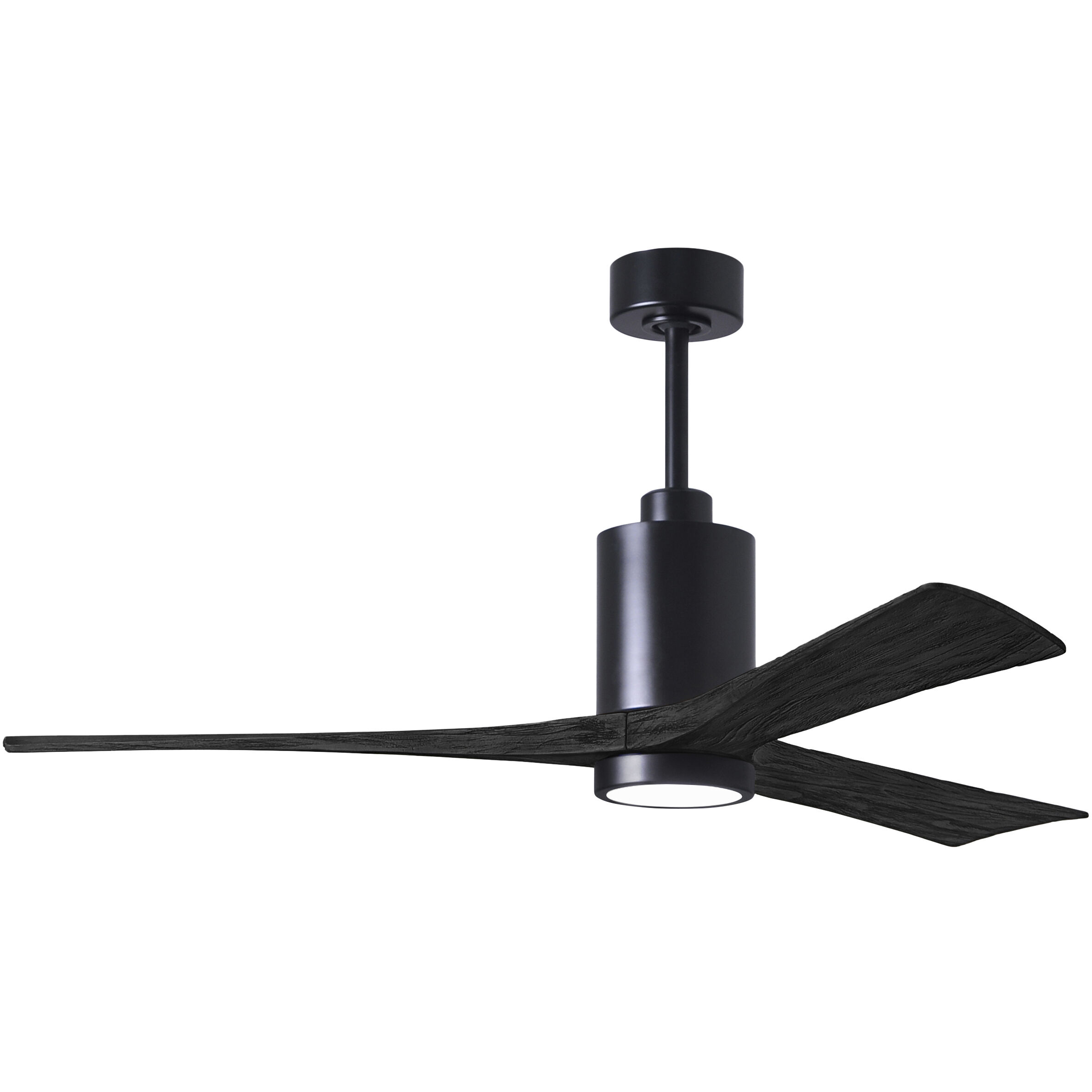 Atlas Patricia-3 60 inch Matte Black Ceiling Fan, Atlas