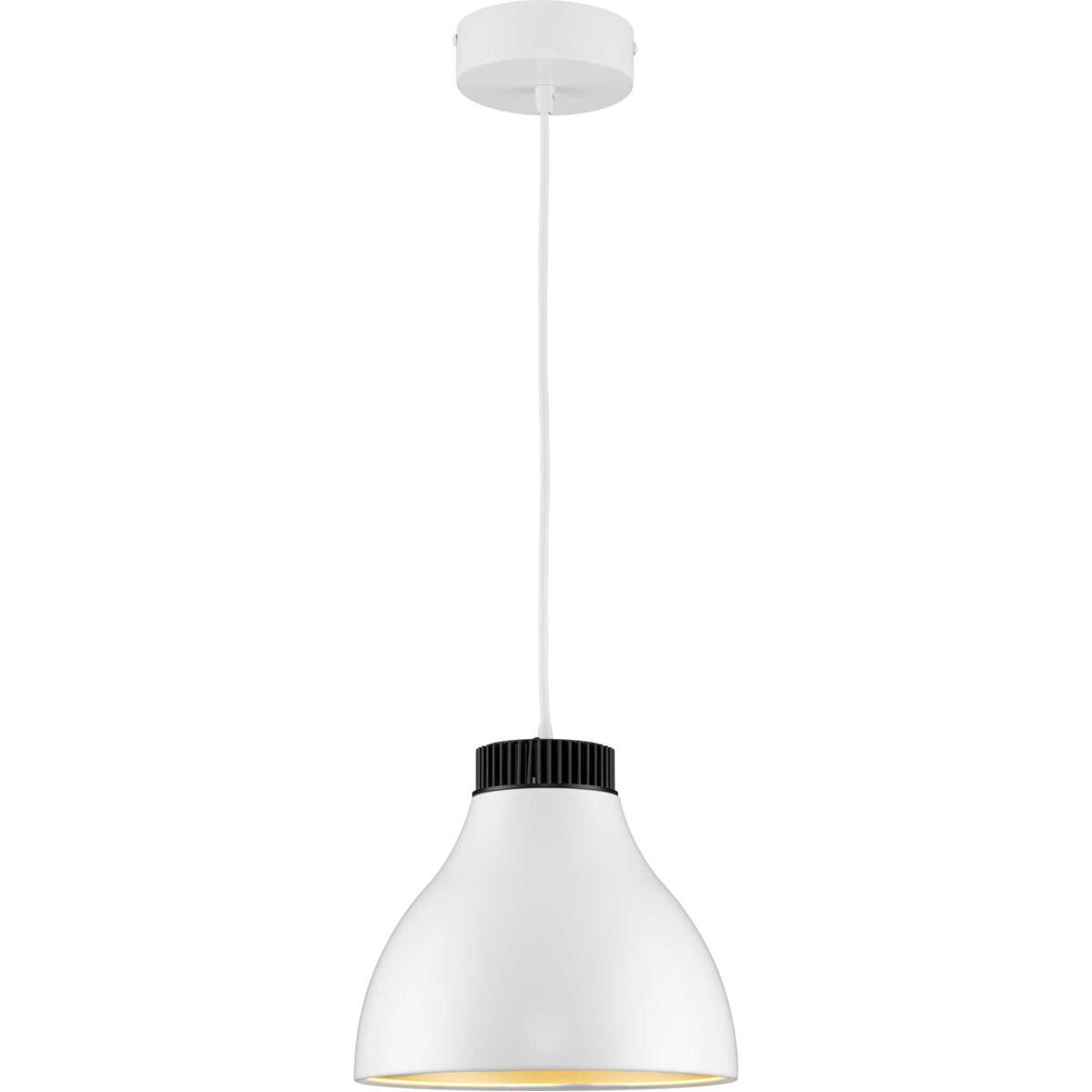 Radian LED LED 11 inch Satin White Pendant Ceiling Light, Progress LED