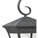 Ridgewood 1 Light 18 inch Matte Textured Black Outdoor Sconce