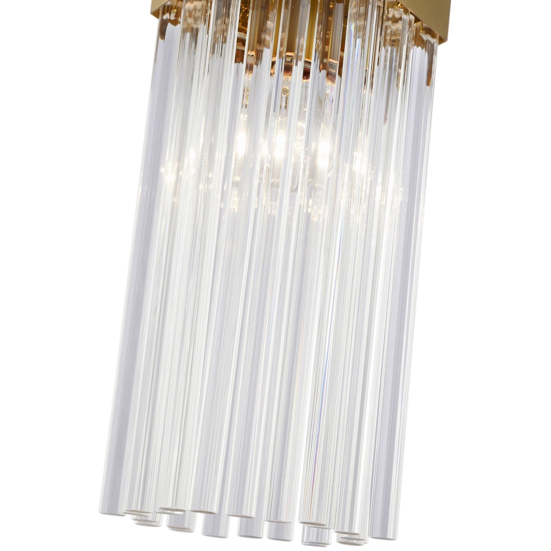 Emma 1 Light 6.9 inch Brushed Brass Pendant Ceiling Light