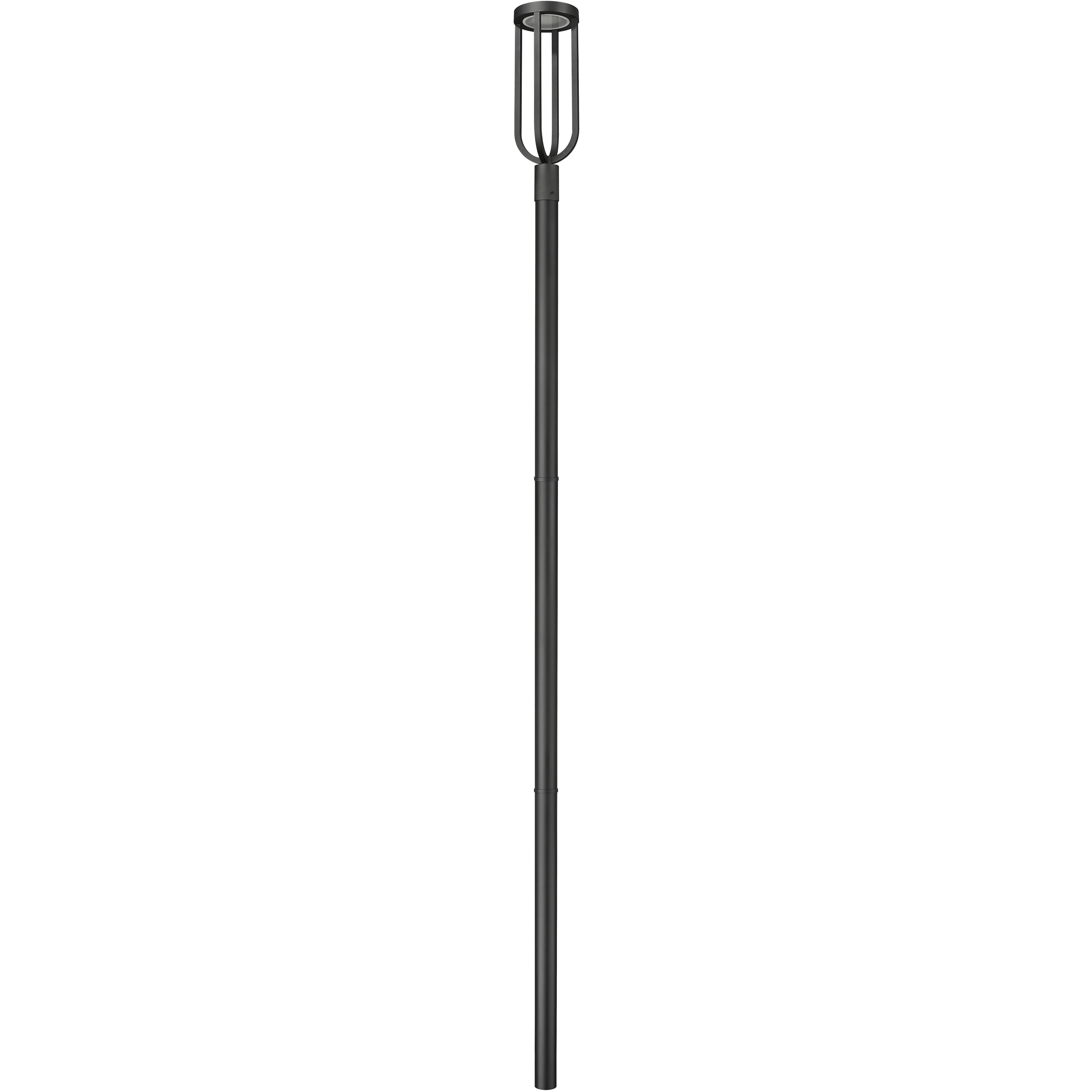 Leland LED 142.75 inch Sand Black Outdoor Post Mounted Fixture