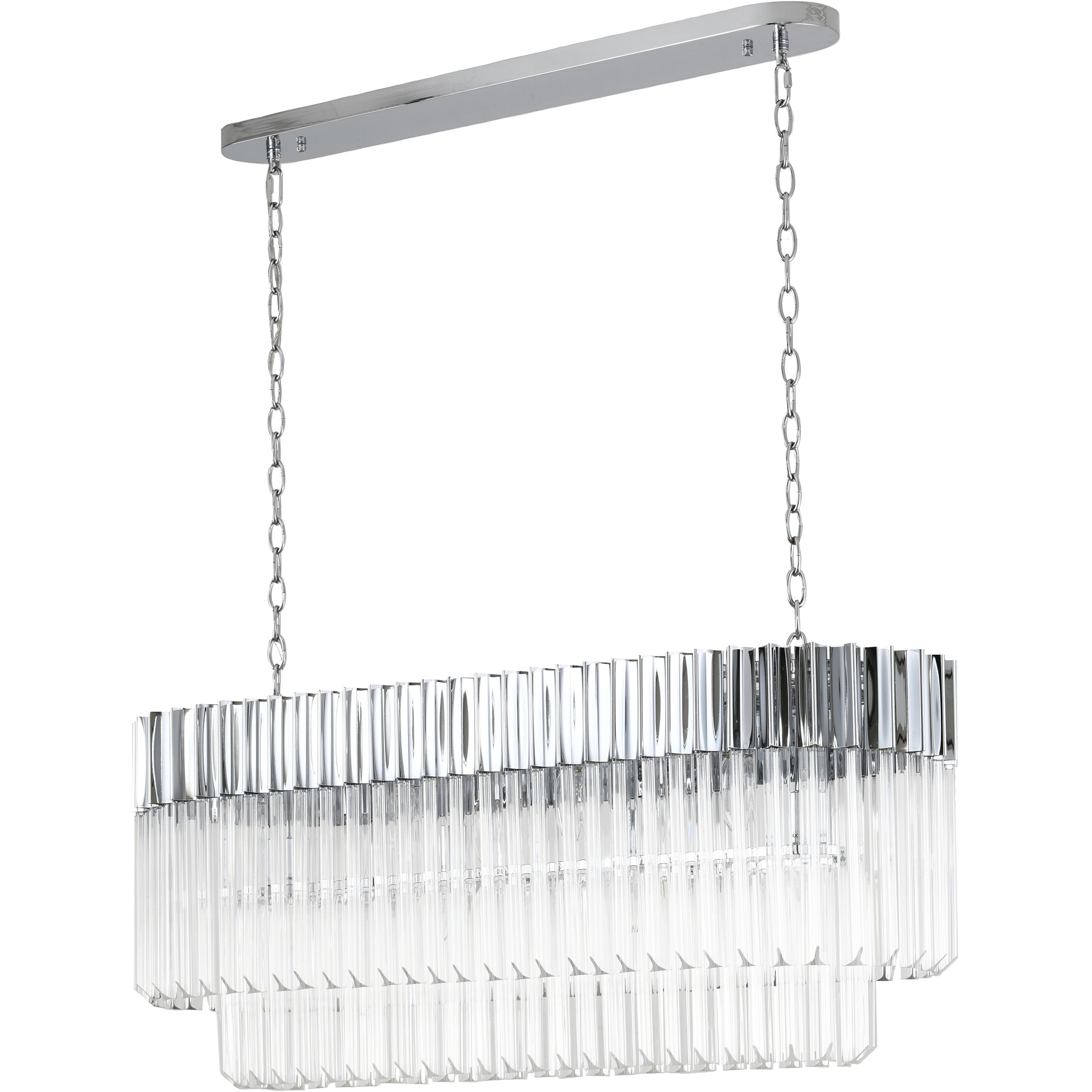 Canada 12 Light 12.6 inch Chrome Chandelier Ceiling Light