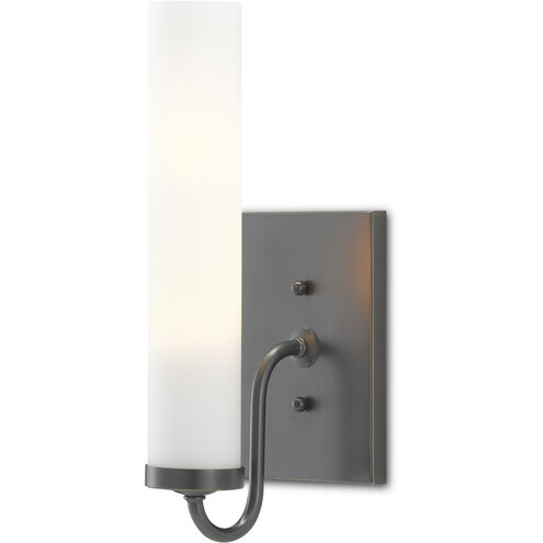 Brindisi 1 Light 5 inch Oil Rubbed Bronze/Opaque Glass Wall Sconce Wall Light