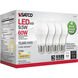 Lumos LED A19 9.50 watt 2700K Light Bulb