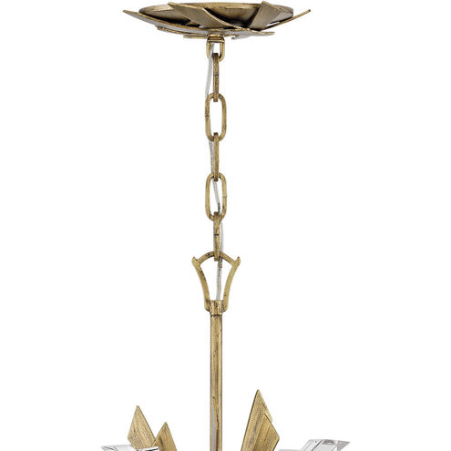 Vida LED 36 inch Burnished Gold Chandelier Ceiling Light