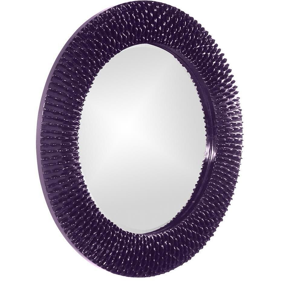 Bergman 32 X 32 inch Glossy Royal Purple Wall Mirror