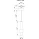 Lena LED 3 inch Satin Nickel Mini Pendant Ceiling Light