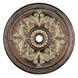 Versailles Palacial Bronze with Gilded Accents Ceiling Medallion